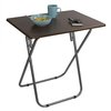 Home Basics Home Basics Jumbo Multi-Purpose Foldable Table, Cherry ZOR96316